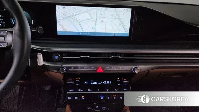 Hyundai Grandeur Hybrid (GN7) 2023 Черный из Кореи, фото 6