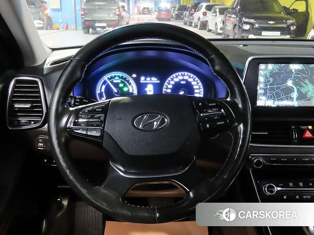 Hyundai Grandeur IG Hybrid 2019 Серый из Кореи, фото 6