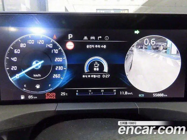 Kia K8 2022 Черный из Кореи, фото 6