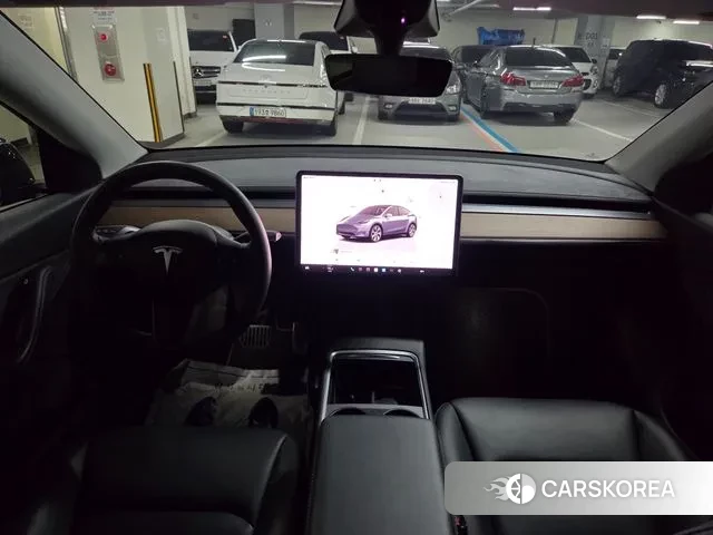 Tesla Model Y 2022 Серый из Кореи, фото 6