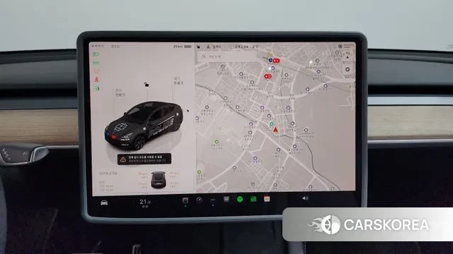 Tesla Model Y 2023 Синий из Кореи, фото 6