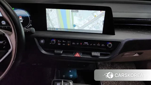 Kia K8 Hybrid 2022 Синий из Кореи, фото 6