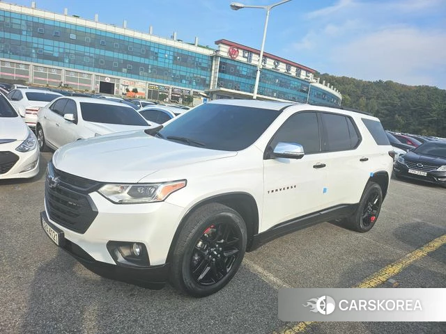 Chevrolet (GM Daewoo) Traverse 2021 Белый из Кореи, фото 6