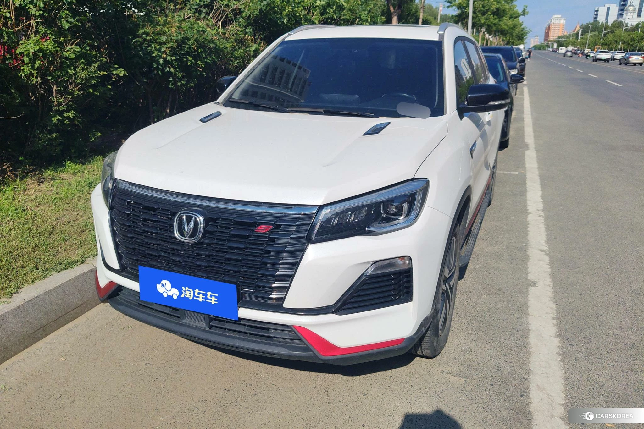 Chang'an CS75 2021 Белый из Китая, фото 6