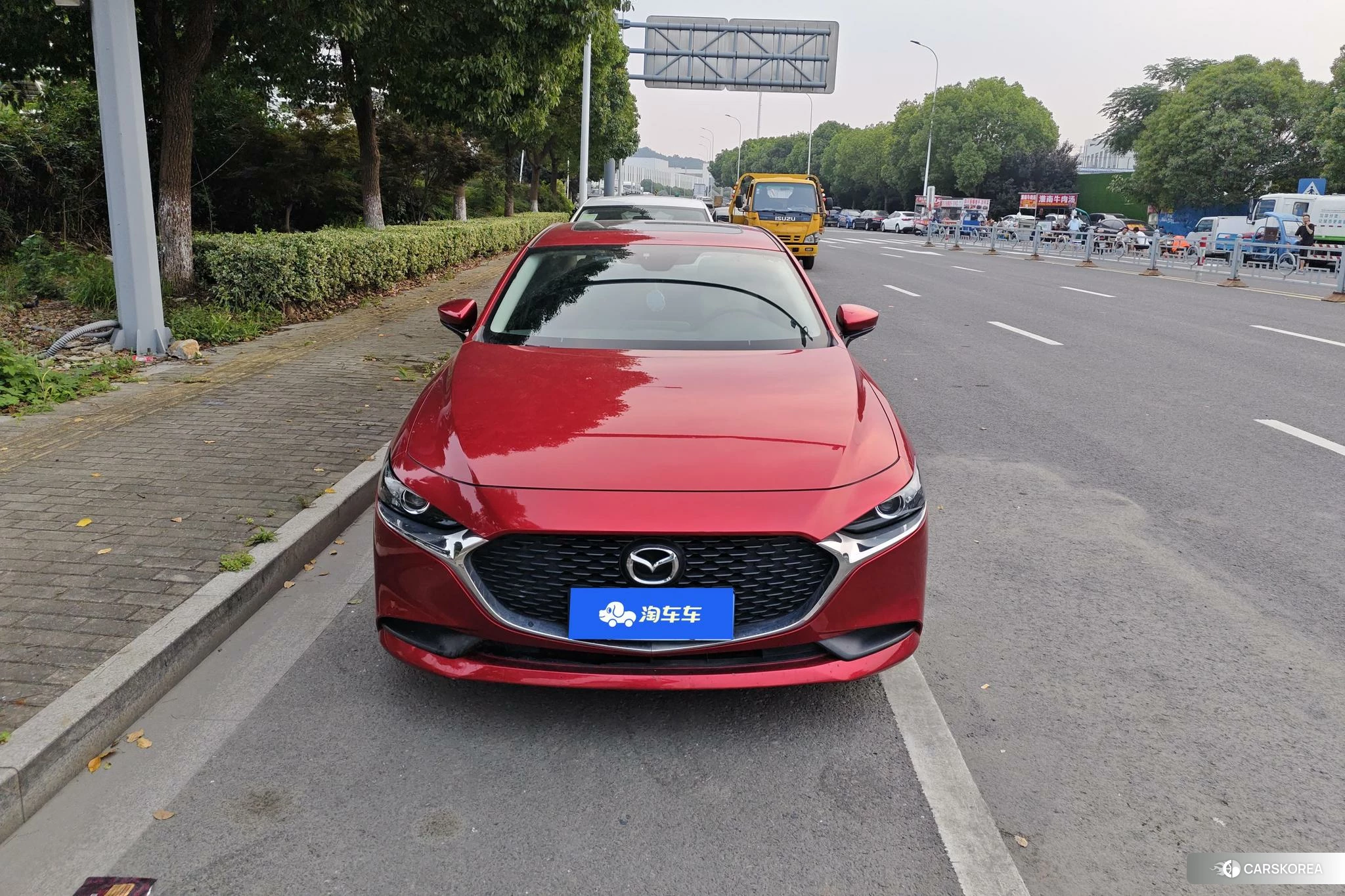 Mazda 3 2020 Красный из Китая, фото 6