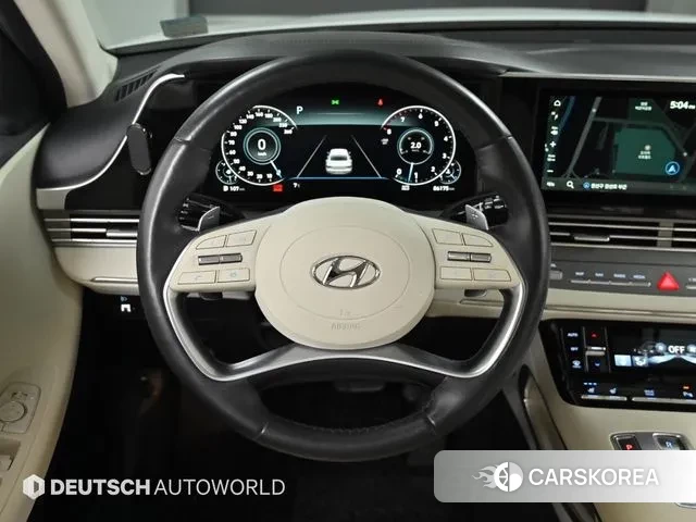 Hyundai The New Grandeur IG 2021 Белый из Кореи, фото 6