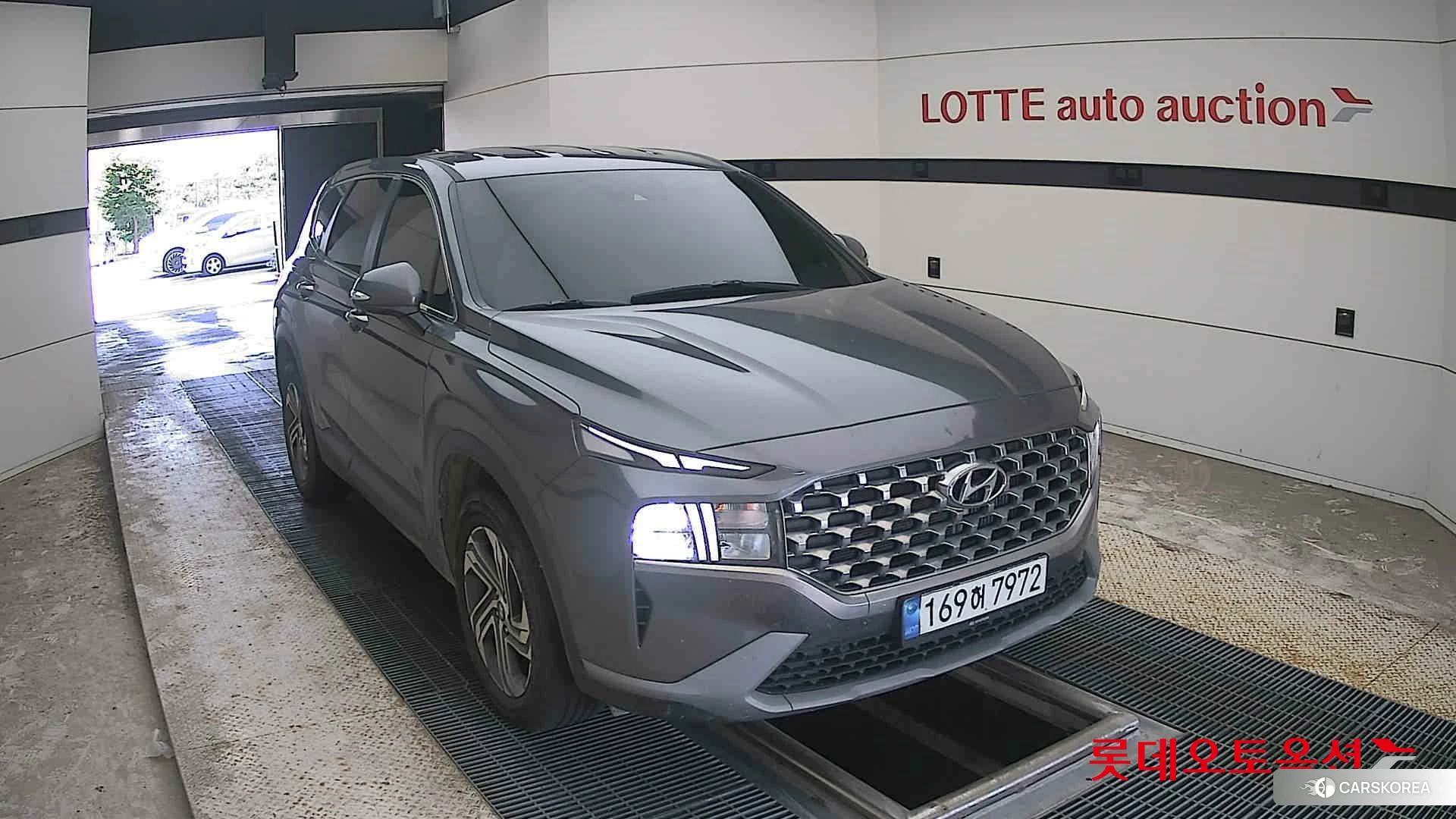 Hyundai Santa Fe 2022 Magnetic Grey Metallic из Кореи, фото 6