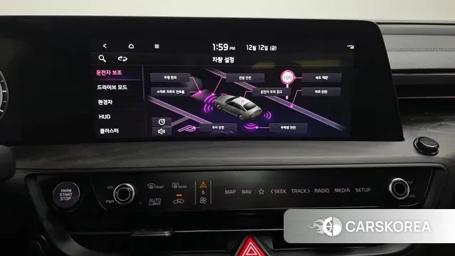 Kia K8 Hybrid 2022 Черный из Кореи, фото 6