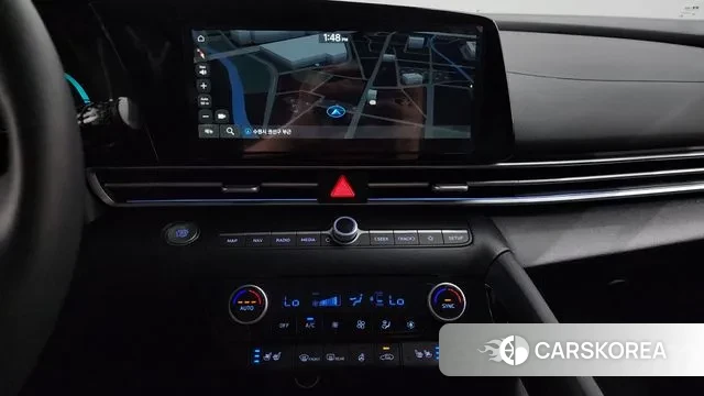 Hyundai The New Avante Hybrid (CN7) 2025 Черный из Кореи, фото 6