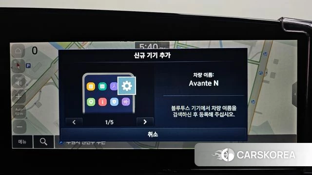 Hyundai Avante (CN7) 2022 Черный из Кореи, фото 6