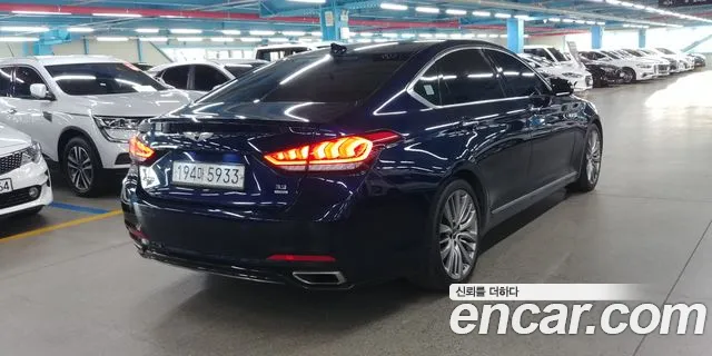 Genesis G80 2020 Синий из Кореи, фото 6