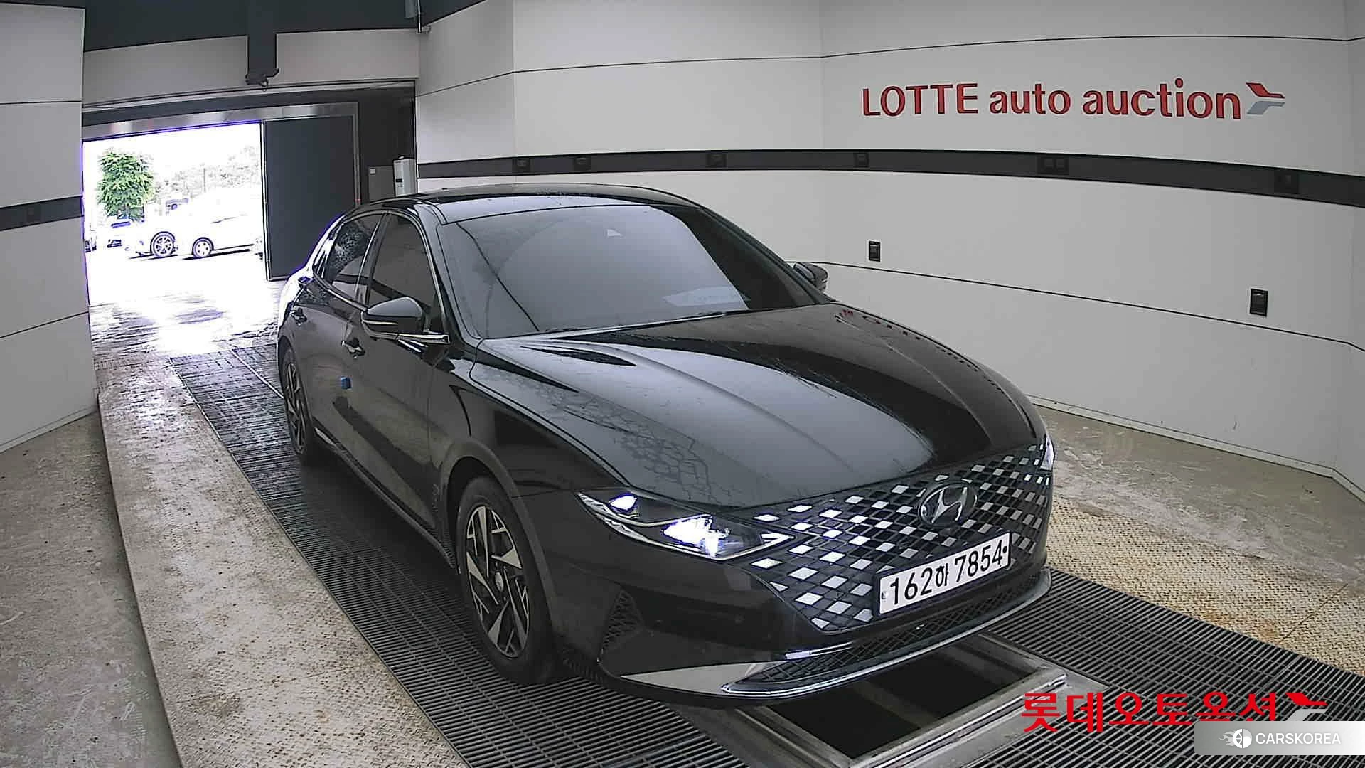 Hyundai Grandeur Hybrid 2021 Midnight Black из Кореи, фото 6