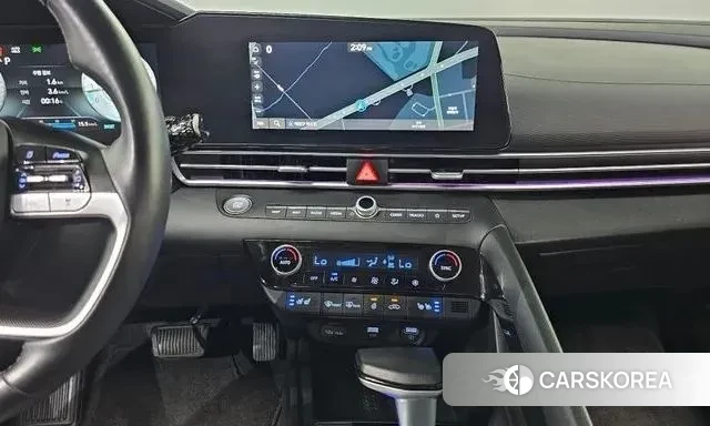 Hyundai Avante (CN7) 2021 Черный из Кореи, фото 6