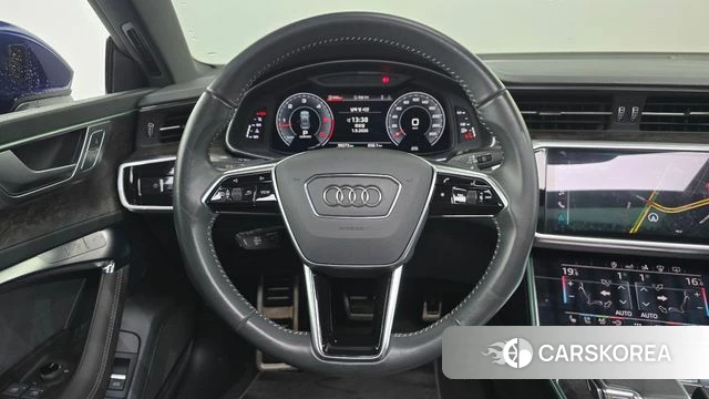 Audi A7 (4K) 2020 Синий из Кореи, фото 6