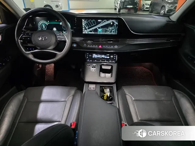 Hyundai The New Grandeur IG Hybrid 2021 Черный из Кореи, фото 6