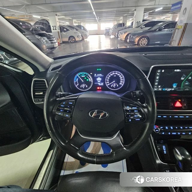 Hyundai Grandeur IG Hybrid 2018 Серый из Кореи, фото 6