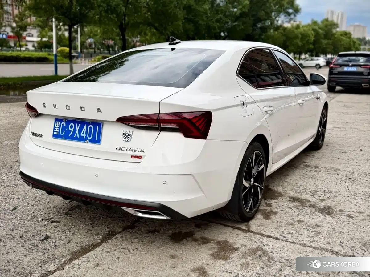 Skoda Octavia 2022 Белый из Китая, фото 6
