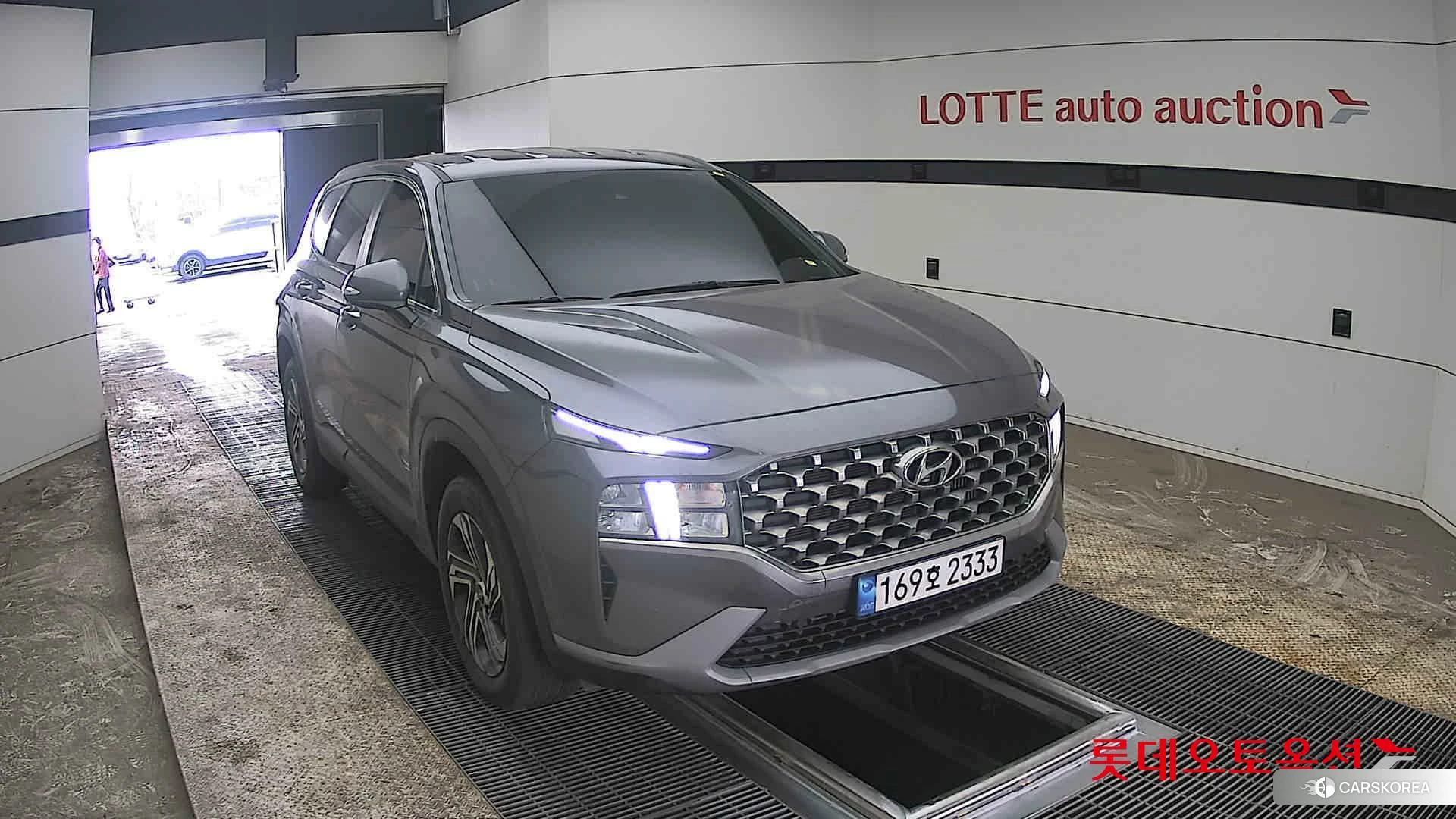 Hyundai Santa Fe 2022 Magnetic Grey Metallic из Кореи, фото 6