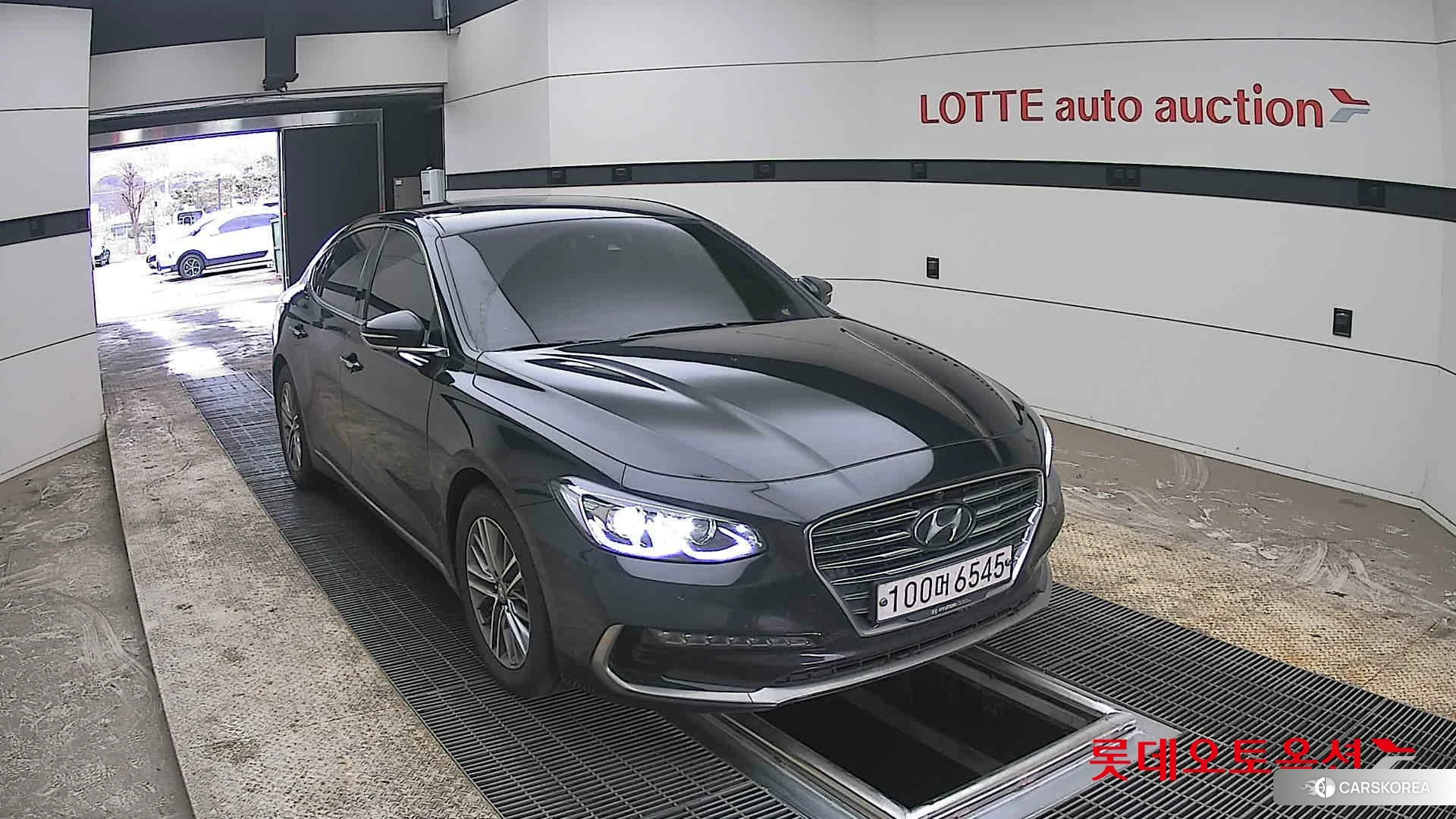 Hyundai Grandeur 2019 Черный из Кореи, фото 6