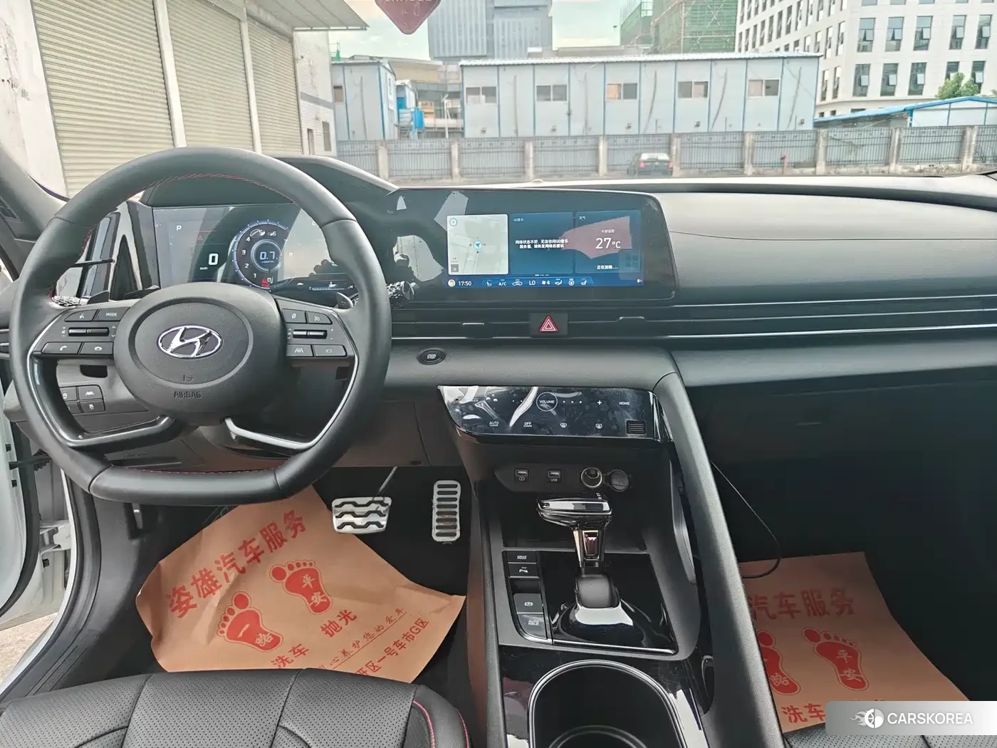 Hyundai Elantra 2023 Белый из Китая, фото 6