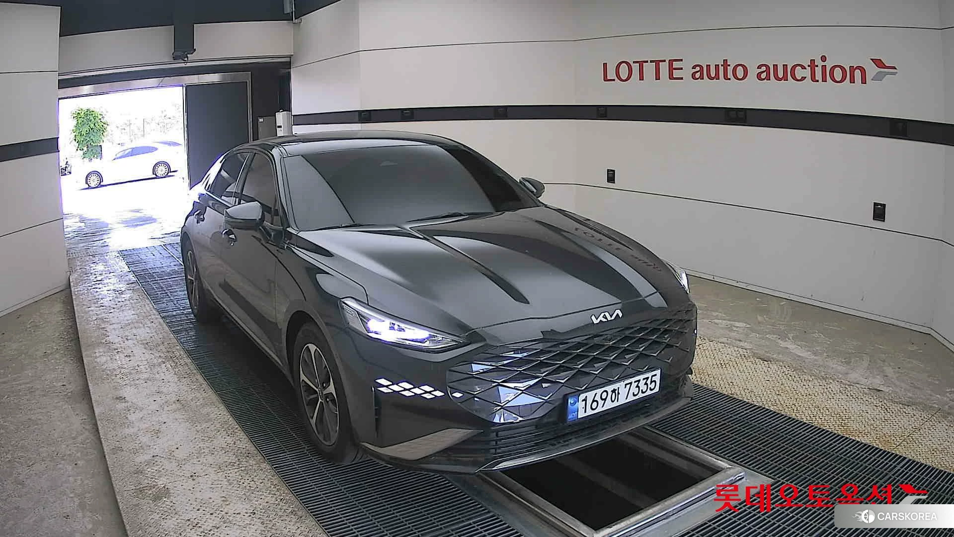 Kia K8 Hybrid 2022 Interstellagray из Кореи, фото 6