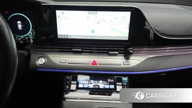 Hyundai The New Grandeur IG Hybrid 2022 Черный из Кореи, фото 6
