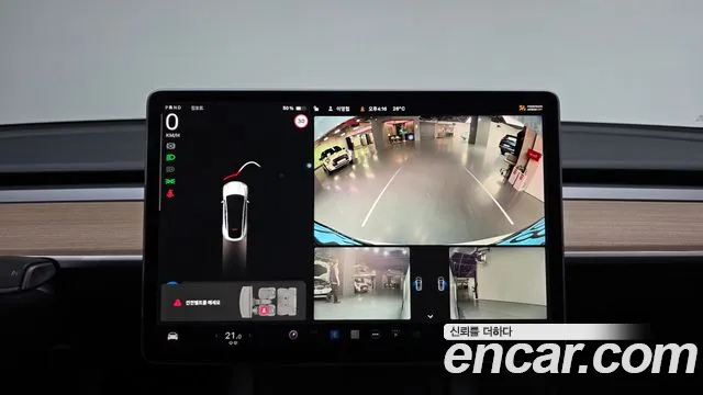 Tesla Model Y 2021 Белый из Кореи, фото 6