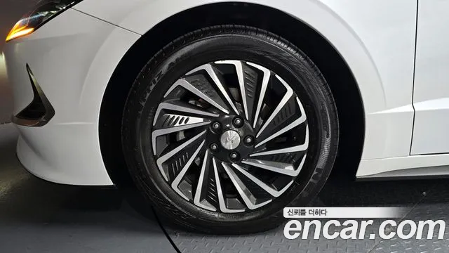 Hyundai Sonata Hybrid (DN8) 2021 Белый из Кореи, фото 6