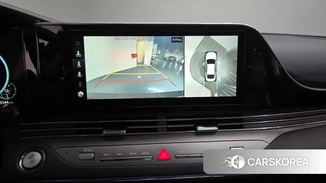 Hyundai The New Grandeur IG Hybrid 2021 Серый из Кореи, фото 6