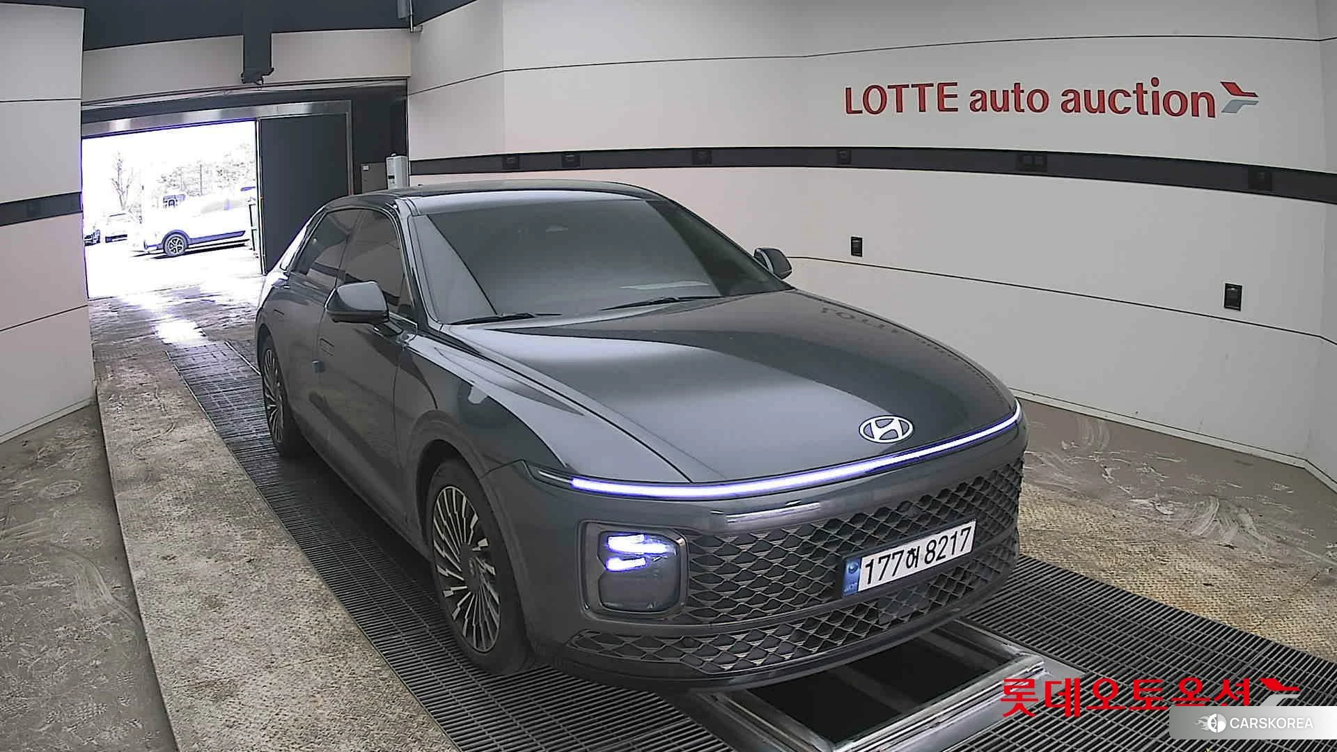 Hyundai Grandeur 2024 Nocturne Grey Metallic из Кореи, фото 6