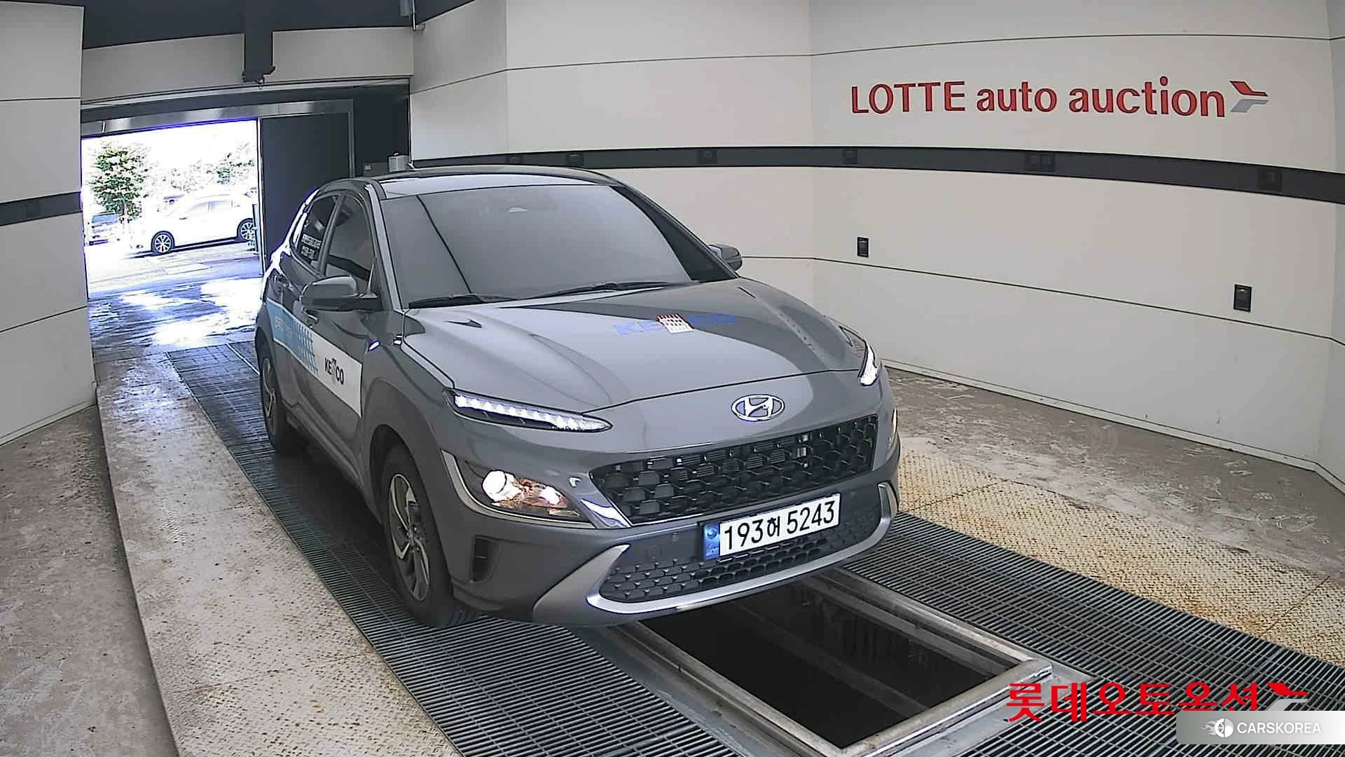 Hyundai Kona Hybrid 2023 Galactic Grey Metallic из Кореи, фото 6
