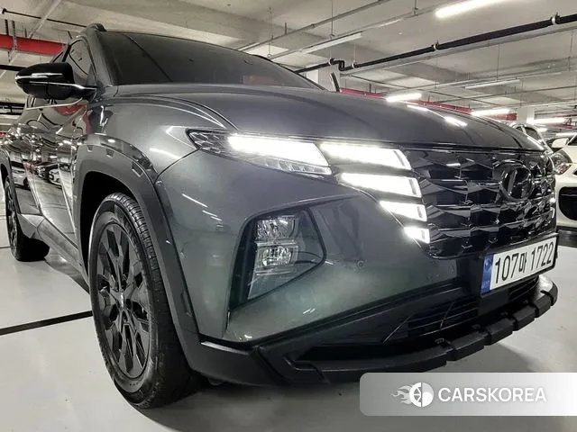 Hyundai Tucson Hybrid (NX4) 2023 Серый из Кореи, фото 6