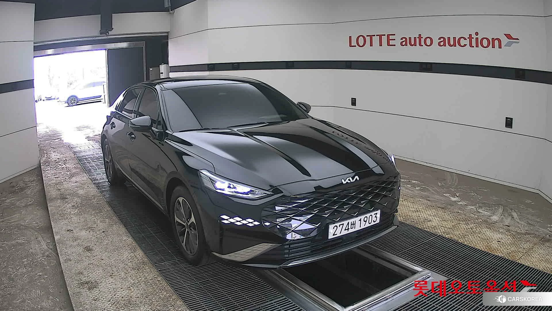 Kia K8 Hybrid 2024 Черный из Кореи, фото 6