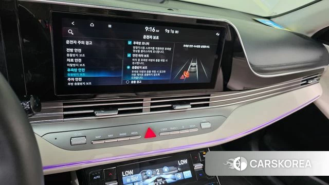 Hyundai The New Grandeur IG Hybrid 2022 Черный из Кореи, фото 6