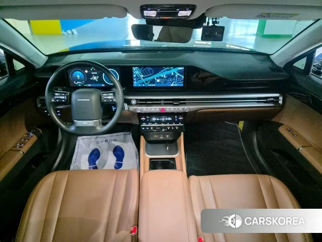 Hyundai Grandeur Hybrid (GN7) 2023 Серый из Кореи, фото 6