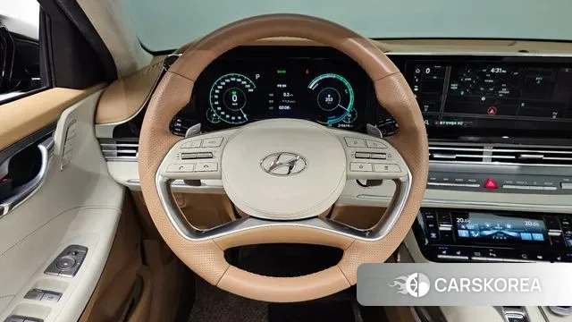 Hyundai The New Grandeur IG Hybrid 2020 Черный из Кореи, фото 6