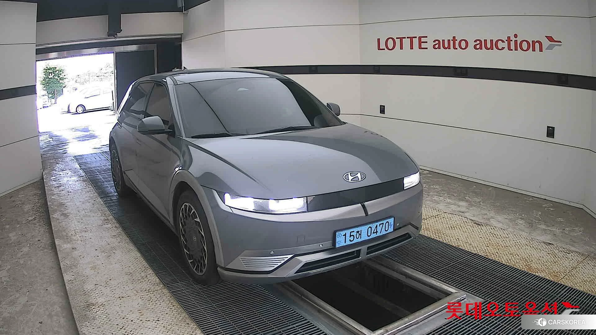 Hyundai IONIQ 5 2022 Galactic Grey Metallic из Кореи, фото 6