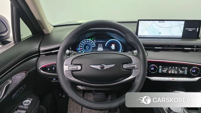 Genesis GV70 2021 Синий из Кореи, фото 6