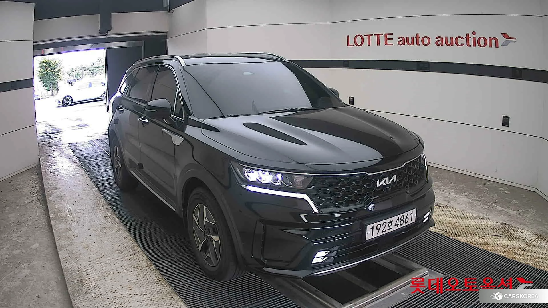 Kia Sorento Hybrid 2022 Aurora Black Pearl из Кореи, фото 6
