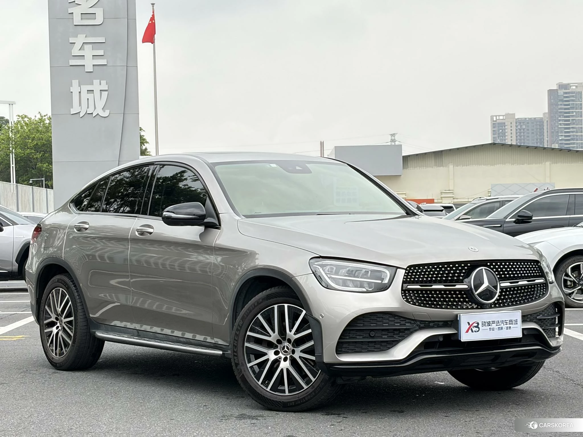 Mercedes-Benz GLC Coupe 2021 Серебристо-серый из Китая, фото 6
