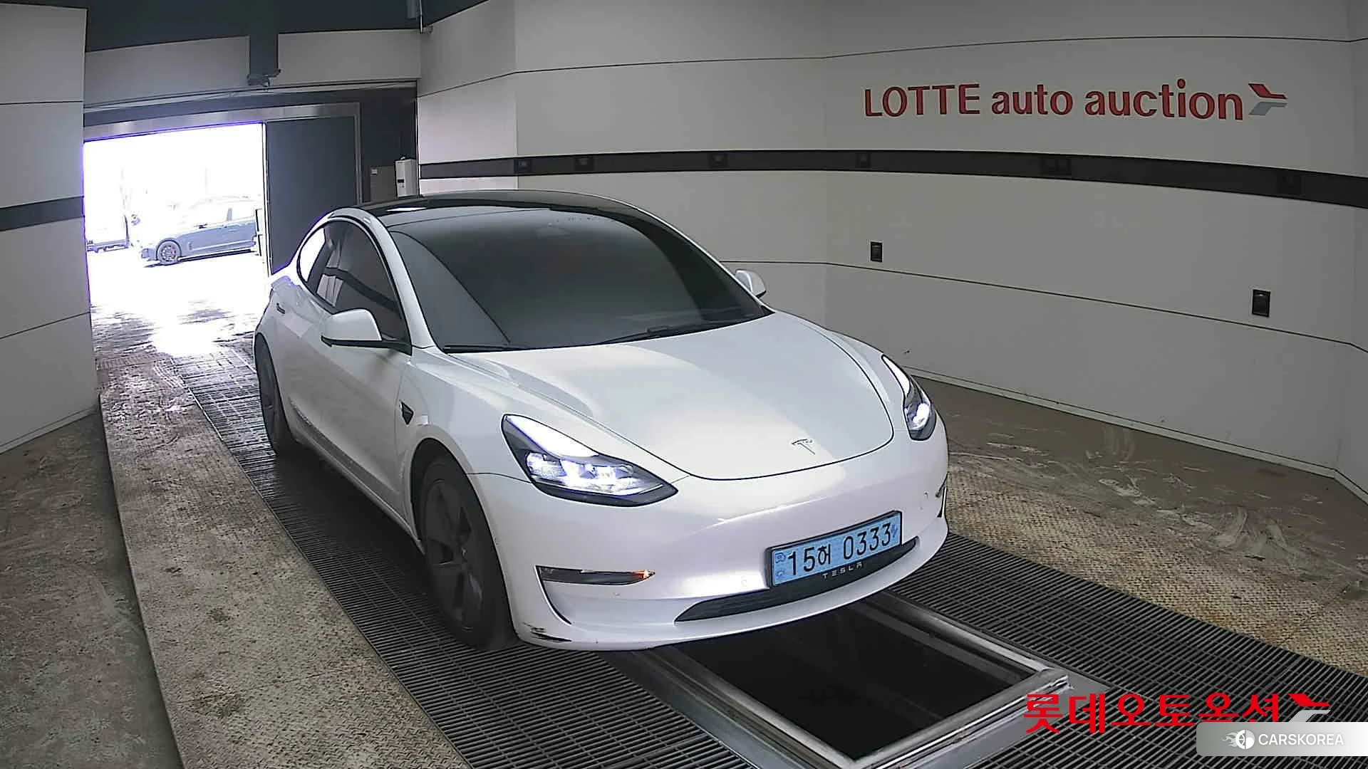 Tesla Model 3 Long Range 2022 Pearl White Multi-coat из Кореи, фото 6