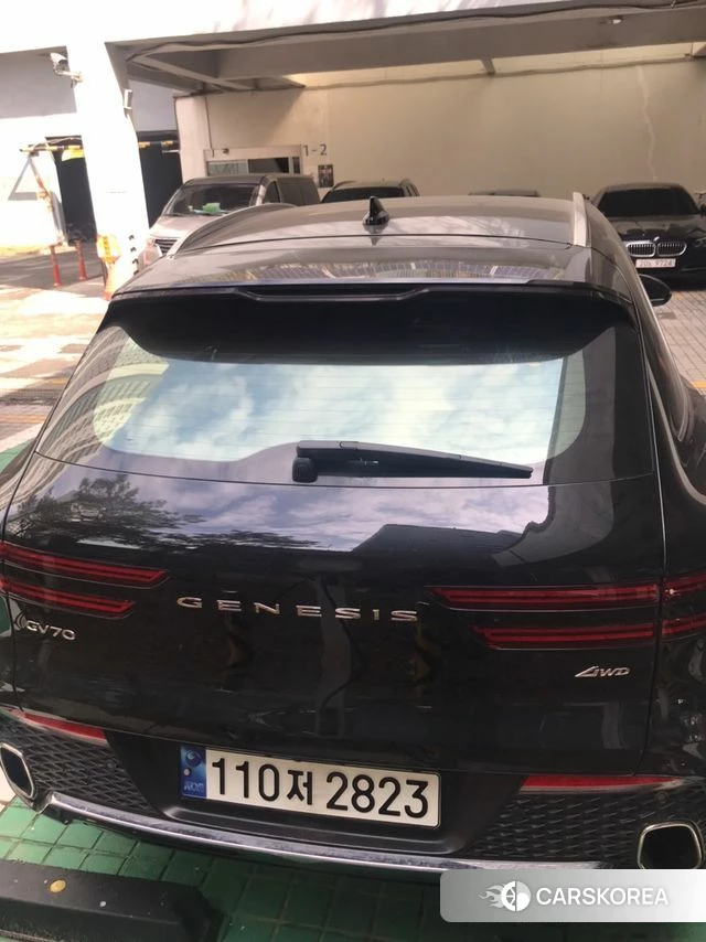 Genesis GV70 2021 Черный из Кореи, фото 6