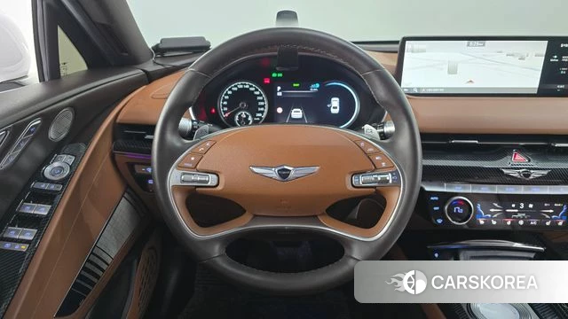 Genesis Electrified G80 (RG3) 2021 Белый из Кореи, фото 6