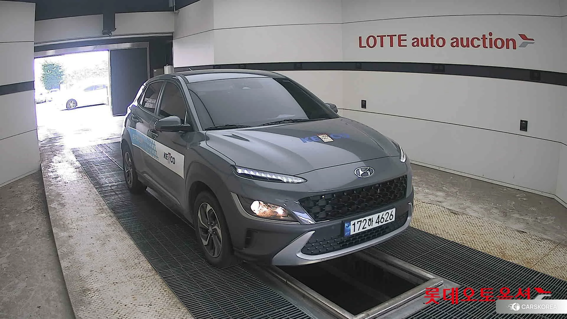 Hyundai Kona Hybrid 2023 Galactic Grey Metallic из Кореи, фото 6