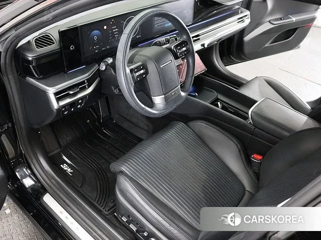 Hyundai Grandeur Hybrid (GN7) 2023 Черный из Кореи, фото 6