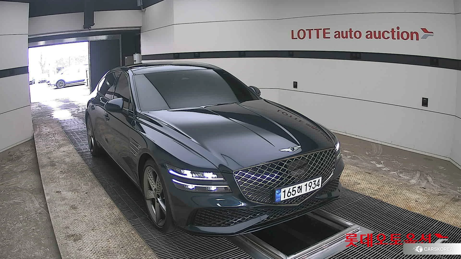 Hyundai G80 2022 Tasman Blue из Кореи, фото 6