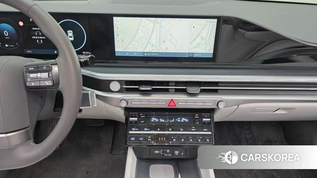 Hyundai Grandeur (GN7) 2024 Светло-серебряный цвет из Кореи, фото 6