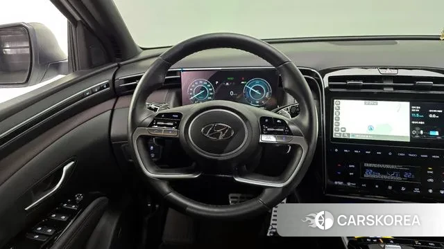 Hyundai Tucson Hybrid (NX4) 2023 Белый из Кореи, фото 6