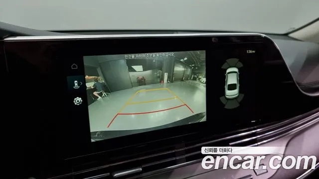 Hyundai The New Grandeur IG Hybrid 2020 Синий из Кореи, фото 6