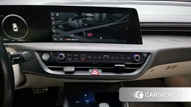 Kia K8 Hybrid 2021 Черный из Кореи, фото 6